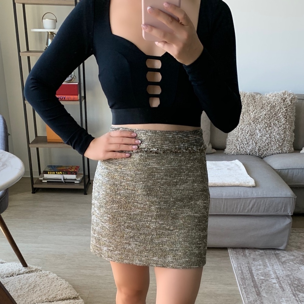 Bebe crop top, perfect for night out!